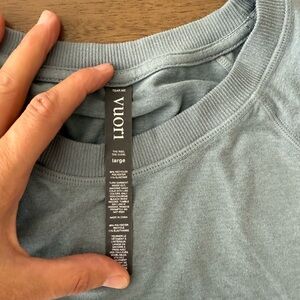 Vuori Sea Spray Blue Halo Crew